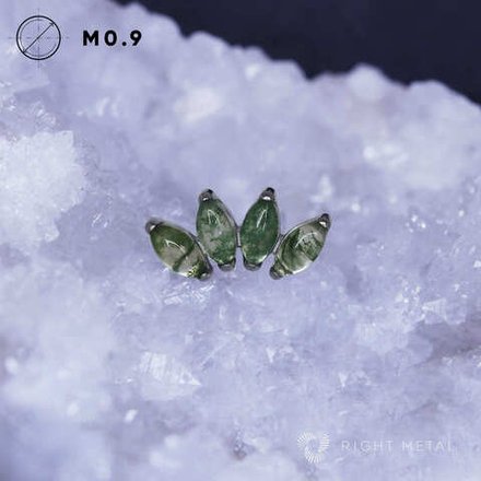 4K Marquise v.2 Moss Agate