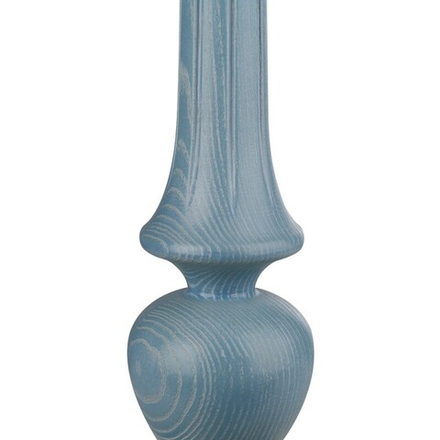 Лампа настольная «Лаура» бирюзовый дуб с белой патиной Л04ББ