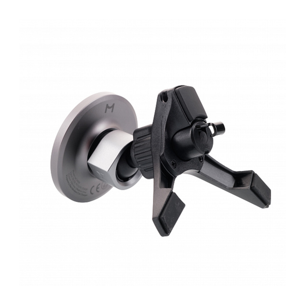 Автомобильный держатель Magsafe с беспроводной зарядкой Magssory Disc Беспроводная зарядка: Qi 15 Вт. Устанавливается на вентиляционную решётку