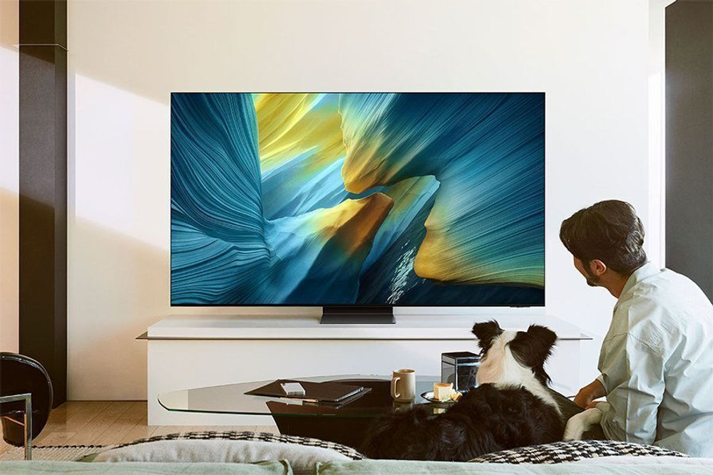 Телевизор Samsung 55" OLED 4K Smart TV серия 9 QE55S95FAUXRU черный графит