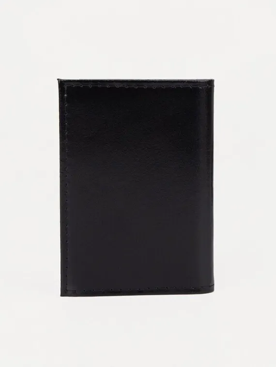 Визитница вертикальная, 18 листов, цвет чёрный