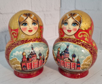Матрешка "Санкт-Петербург" 5 мест