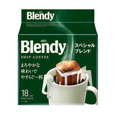 Кофе молотый в дрип-пакетах 7 г х 18 шт AGF Blendy Special Blend