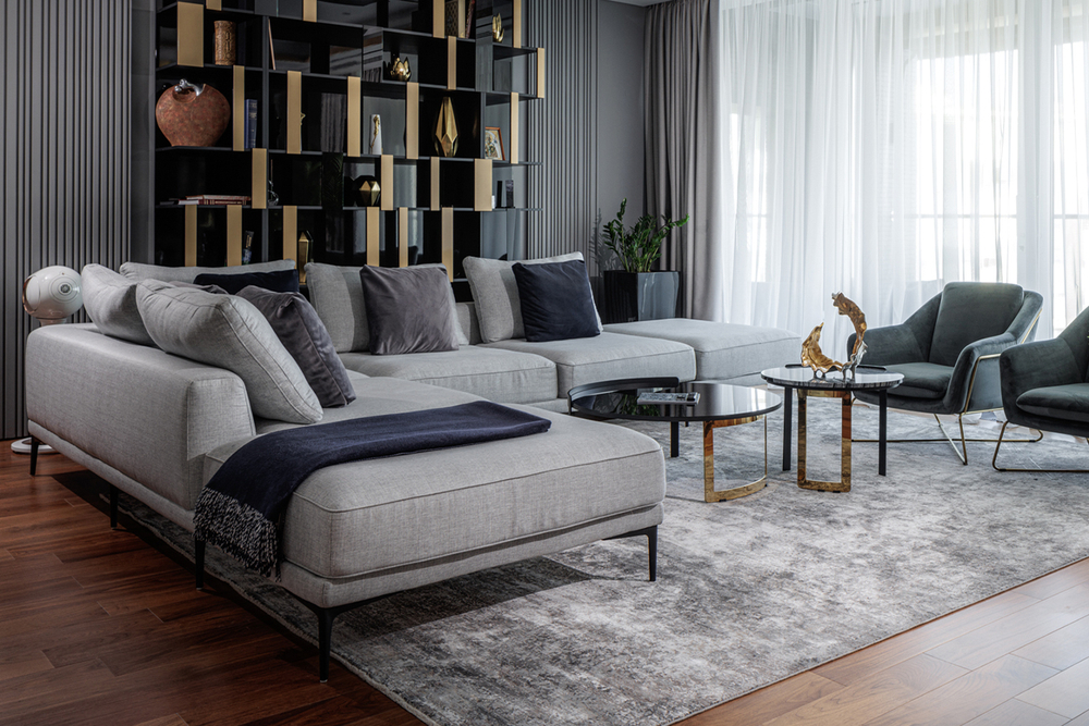 Комплект мебели Garda Decor №44 модульный Диван Тесоро (Tesoro)