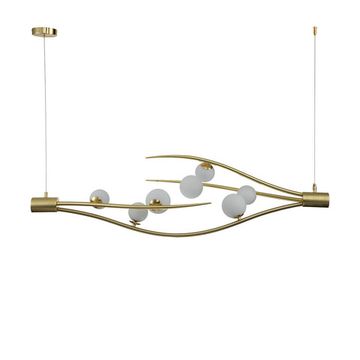 Подвесной светильник 7*G9 V000231 11025/7P Gold золотой Flusso Indigo