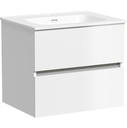 Тумба под раковину Sancos Urban 60 UR60W подвесная Белый глянец