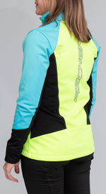Женскаяская куртка FISCHER Softshell Warm, цвет бирюза GR8117-400