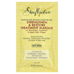 SheaMoisture, ямайское черное касторовое масло, маска для укрепления и восстановления волос, 57 г (2 унции)
