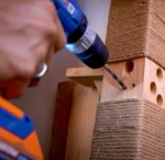 Набор инструмента с шуруповертом WADFOW WDT1B119 119 шт.