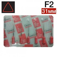 ProTaper ручной 31мм F2, ПроТейпер (6шт.), эндодонтические файлы