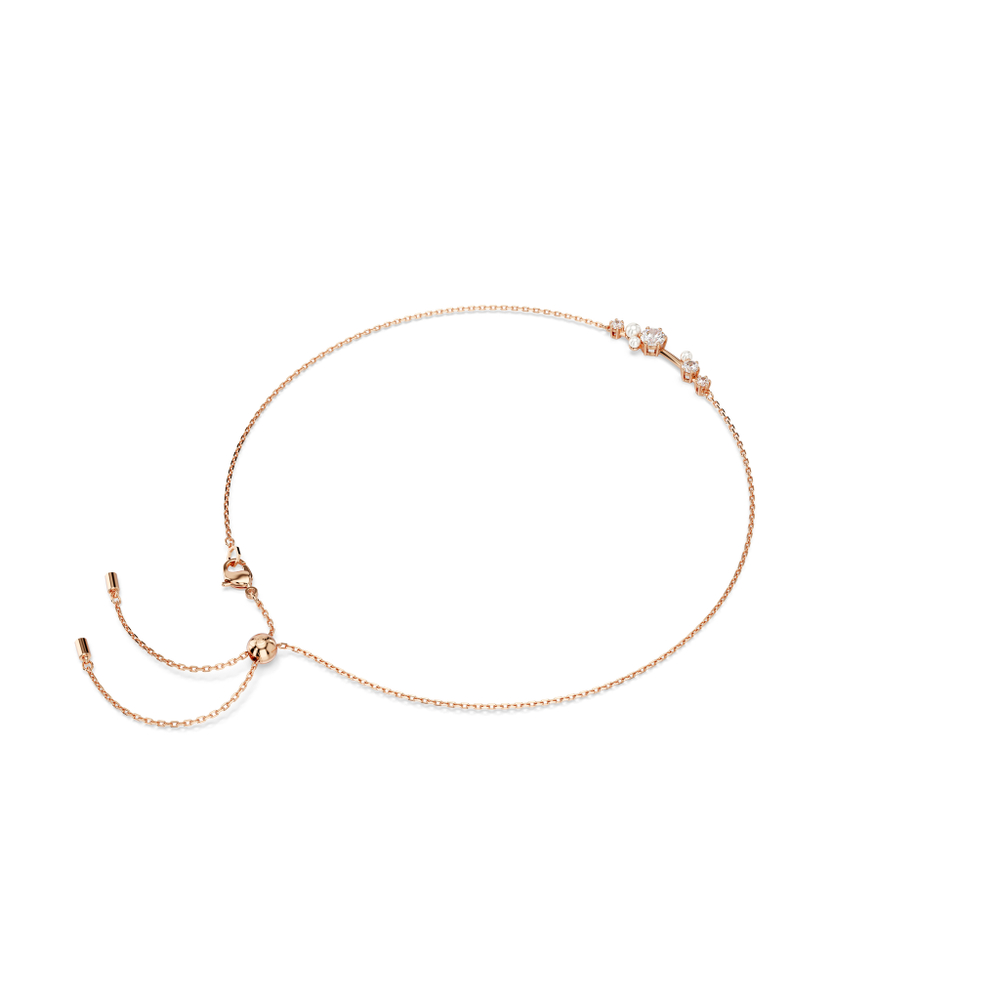 CONSTELLA:NECKLACE BAR WHITE/ROS