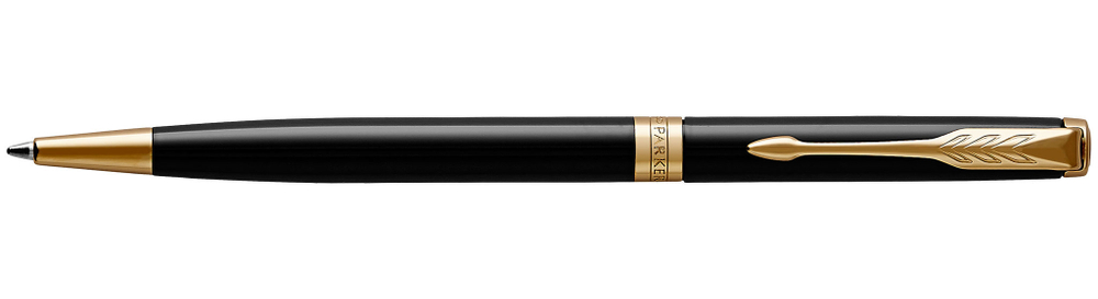 Шариковая ручка Parker Sonnet Slim Lacquer Deep Black GT