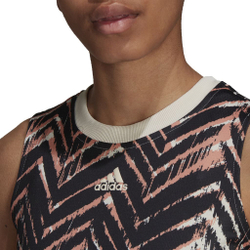 Женский топ теннисный Adidas Tennis Match Tank Primeblue W - разноцветный