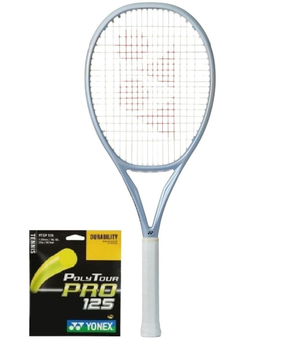 Теннисная ракетка Yonex Muse 100 (295g) - pearl silver + струны