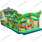 Надувной батут "Увлекательный сафари парк"