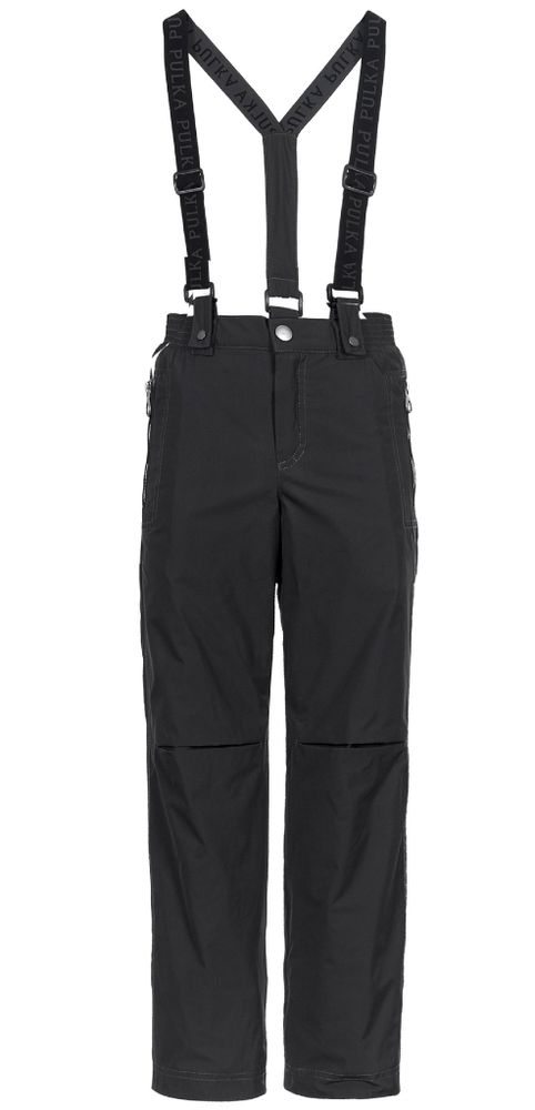 Темно-серые брюки на флисе PULKA 128-164