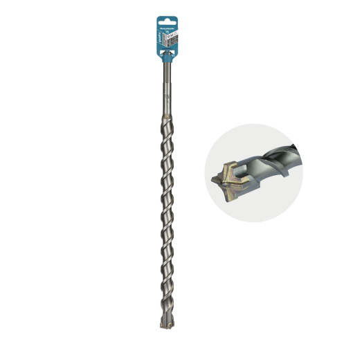 Бур по бетону SDS-Max 4 грани 32x570/440мм Rennbohr Quadro