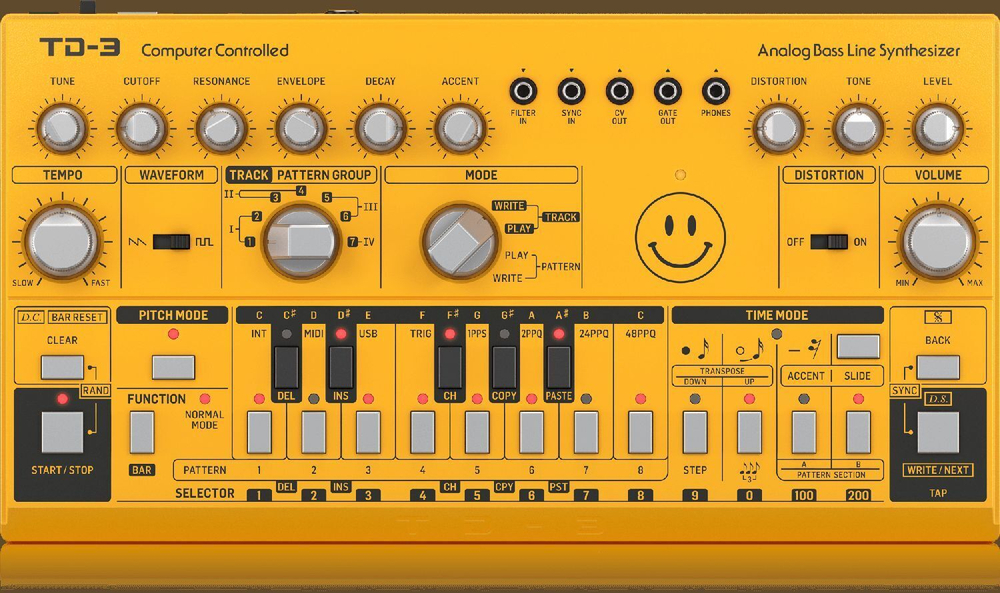 Синтезатор BEHRINGER TD-3-AM