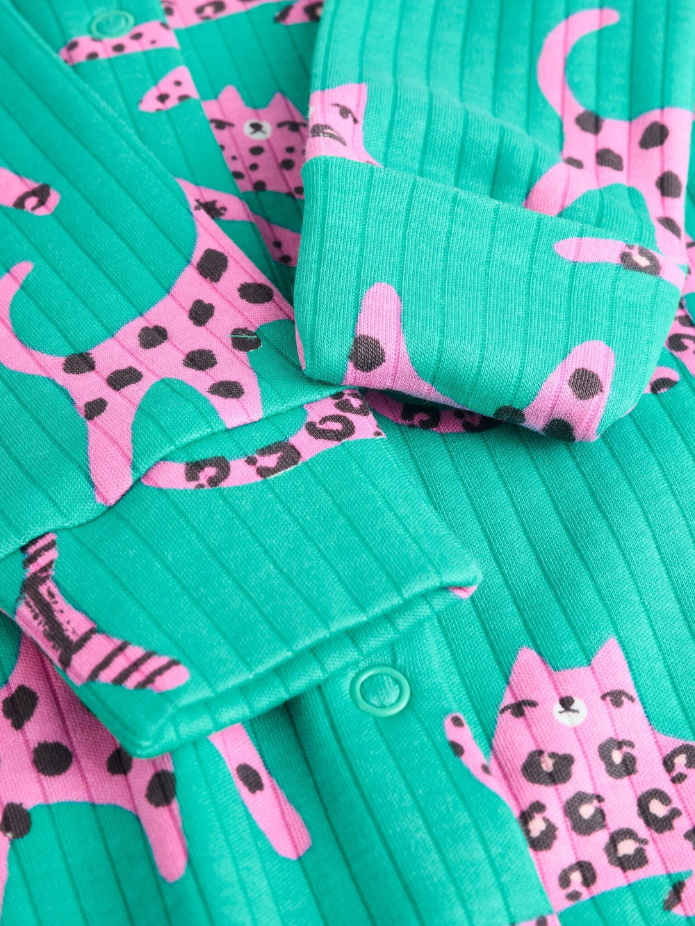 Комбинезон / Cлип для малышей Next B76-747, 3 шт., Розовый, Зеленый