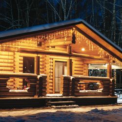 ULD-B50006-880-TTK WARM WHITE IP44 Бахрома светодиодная с эффектом мерцания. 50м. Соединяемая. 880 светодиодов. Теплый белый свет. Провод прозрачный. ТМ Uniel