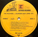 The Mothers - Fillmore East - June 1971 (Германия)