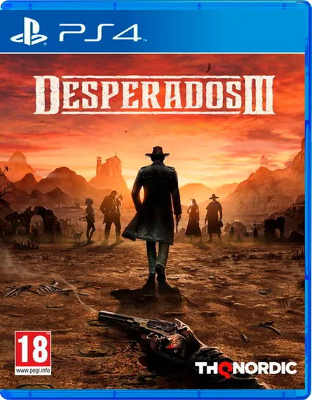 PS4 Desperados III (Б/У, Полностью на русском языке, CUSA-11112)