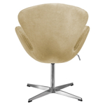 Кресло SWAN STYLE CHAIR карамельный, искусственная замша