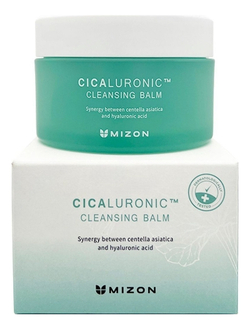 MIZON Очищащий бальзам с центеллой азиатской и гиалуроновой кислотой - CICALURONIC CLEANSING BALM ,80 г