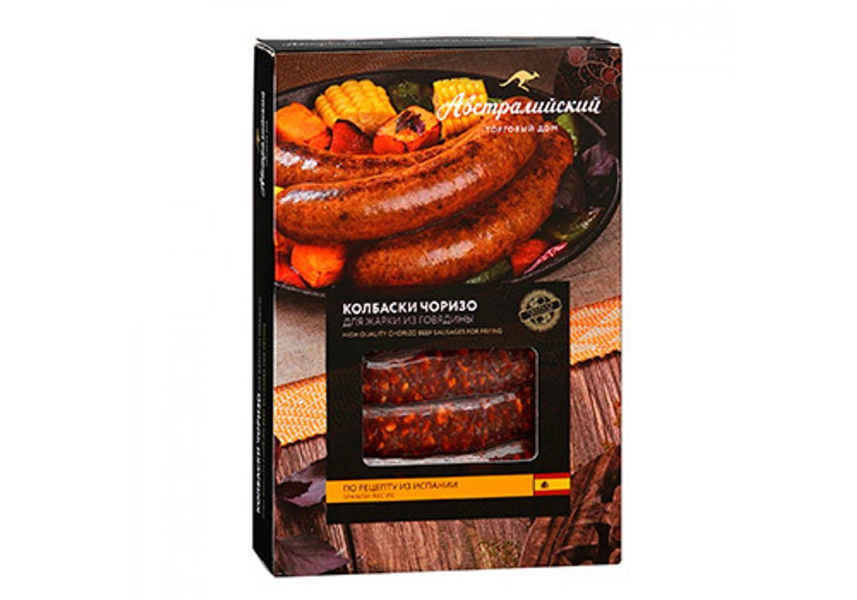 Колбаски чоризо острые замороженные, 560г