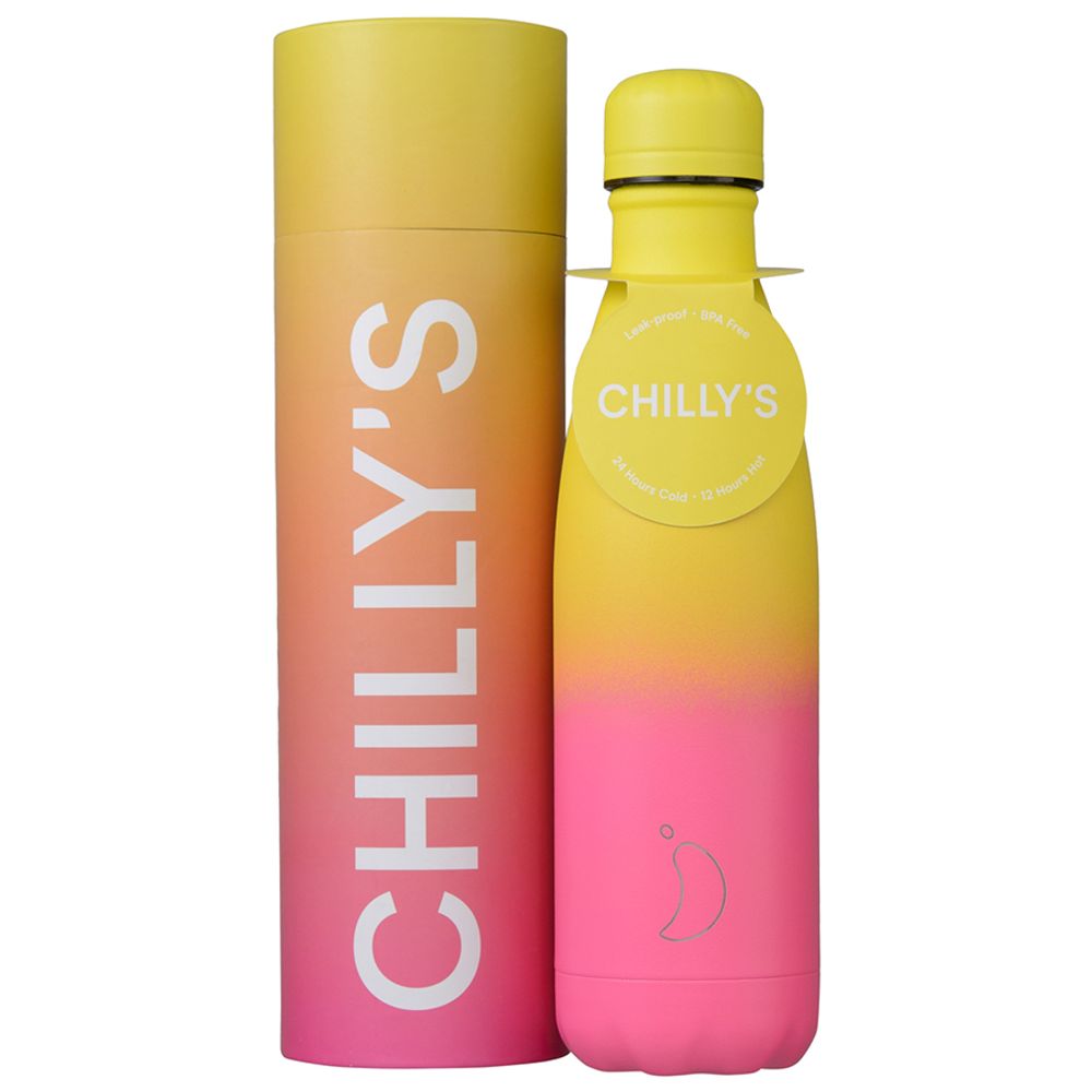 Chilly&#39;s Bottles Термос Gradient 500 мл Neon