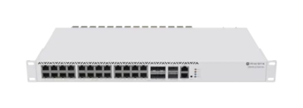 MikroTik CRS326-4C+20G+2Q+RM управляемый коммутатор 2.5G с SFP+
