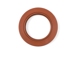 Сальник 64х95х10 а/м МАЗ дв. ЯМЗ-236,238,7511,240 и др. коленчатого вала передний(красный с пружиной/FPM) Резинотехника г. Балаково ( ОЕ Р.201-1005034-Б3 )