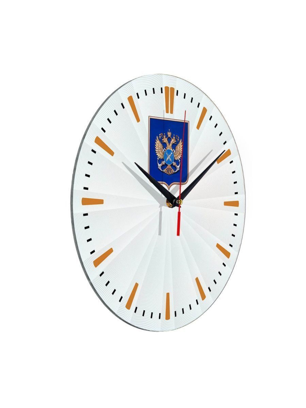 Настенные часы "герб Росрыболовства 02 43"