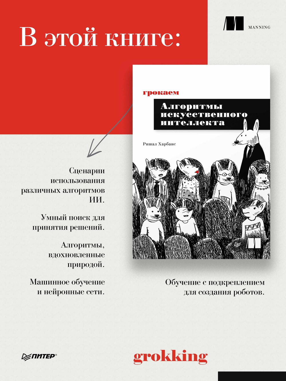 Грокаем алгоритмы искусcтвенного интеллекта