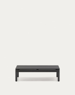 Журнальный столик Sorells из серого алюминия 57 x 91 см