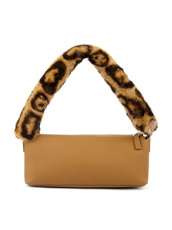 Муфта для сумки серо-голубого цвета