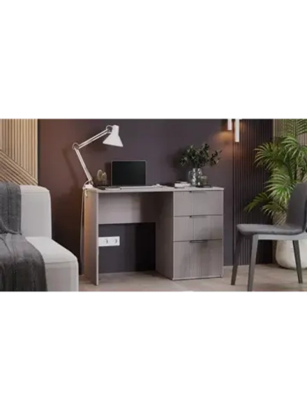 Стол письменный Глиняно серый110,2х50х75 см