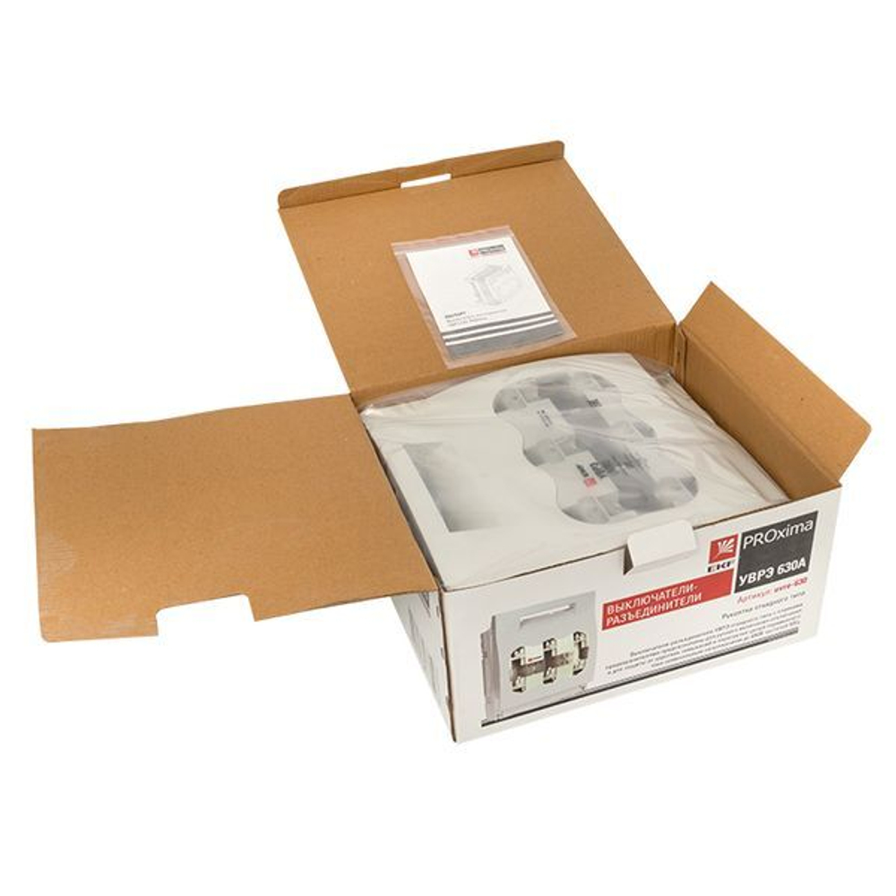 Выключатель-разъединитель УВРЭ 630А откидного типа под предохранители ППН (габ,3) EKF