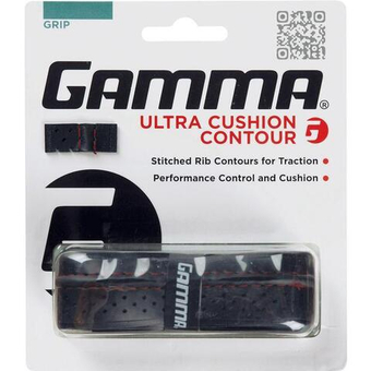 Теннисные намотки базовые Gamma Ultra Cushion Contour 1P - черный