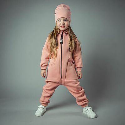 Bb team transformer jumpsuit with flap - Rose