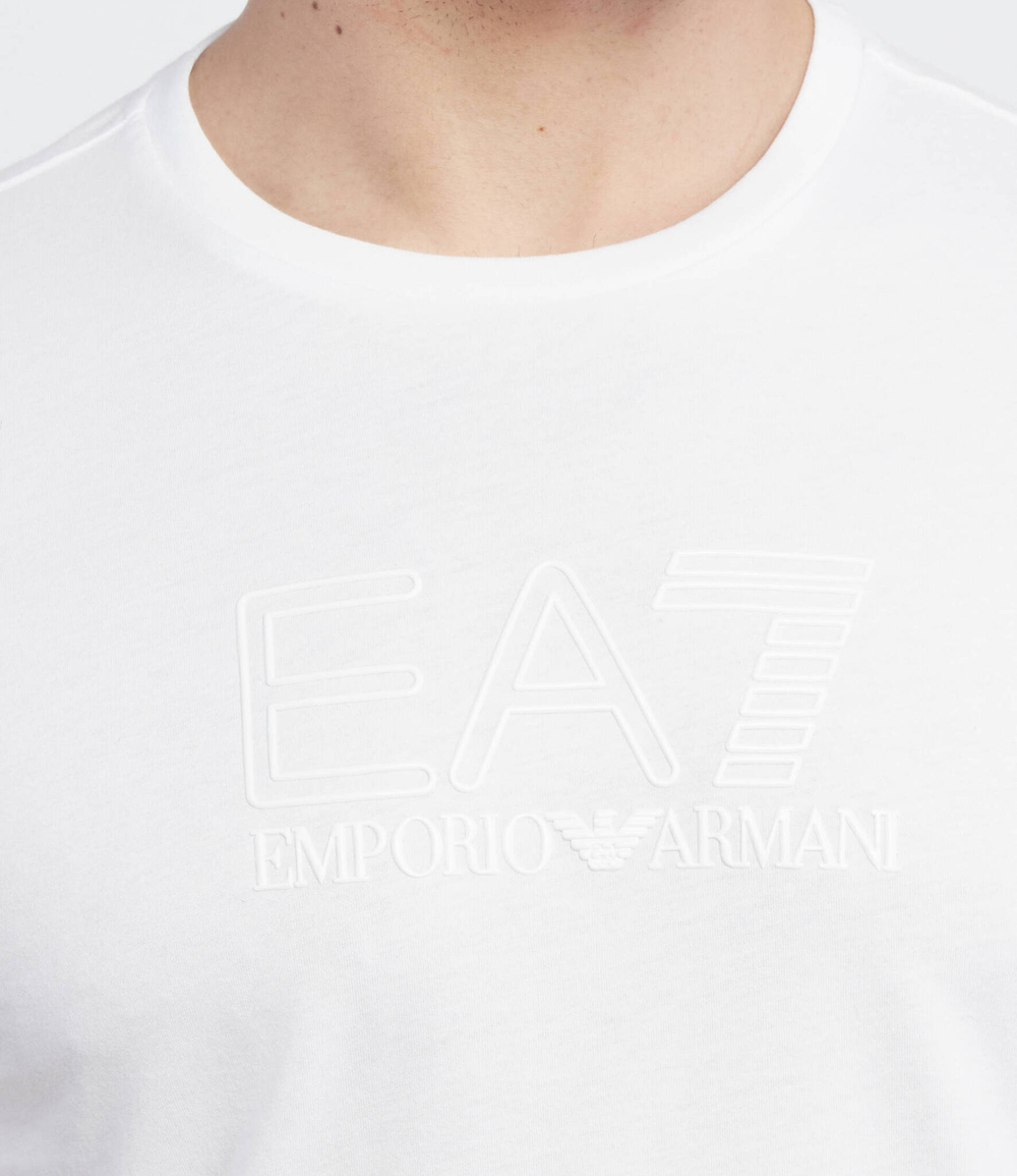 футболка EA7 - белый(3LPT04 PJ02Z)