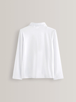 Блуза школьная с воротником для девочки Next 364-877, 2 шт., Белый