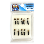 Мормышка "Муравей" с лыской + подвеска (2мм, 0.3гр)