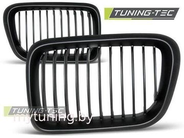 Решетка (ноздри) радиатора BLACK для BMW 3 E36 рест