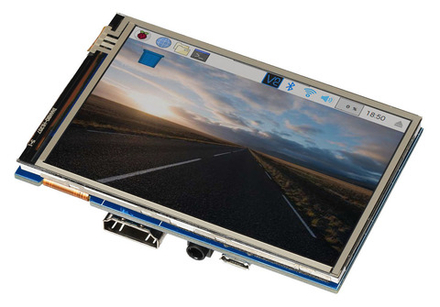 Цветной сенсорный HDMI-дисплей для Raspberry