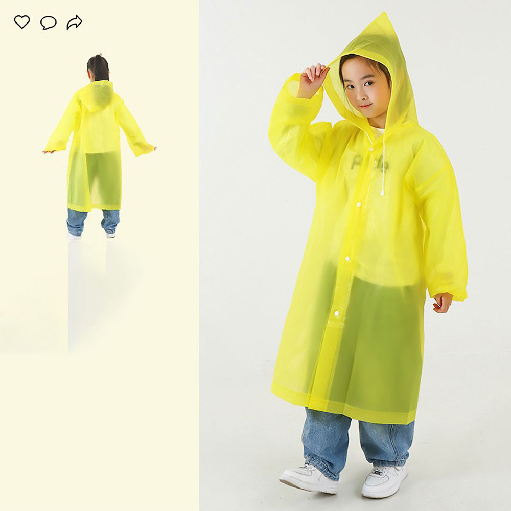 Дождевик 50-85см, желтый, EVA