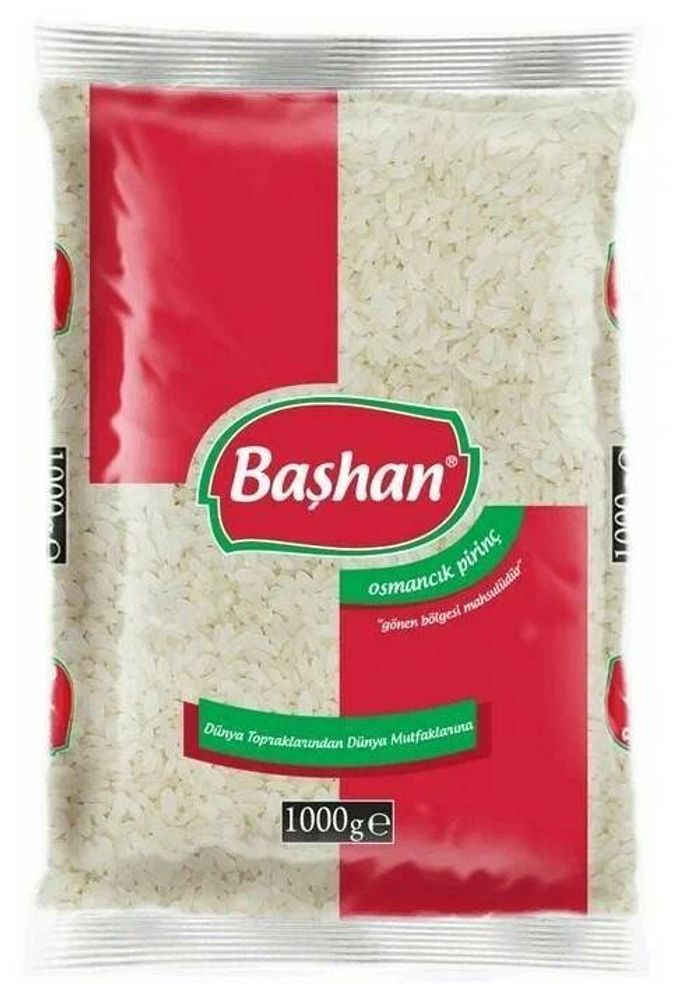 Рис Османжик Bashan Osmangic pirino 1 кг, 2 шт