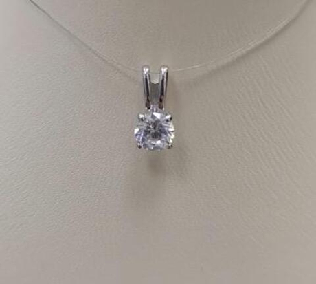 Подвеска из золота с фианитами