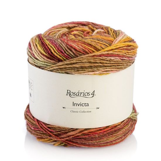 Пряжа ROSARIOS 4 Invicta (51% шерсть, 49% акрил)
