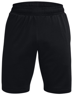 Мужские теннисные шорты Under Armour Men's Armour Terry Shorts - черный